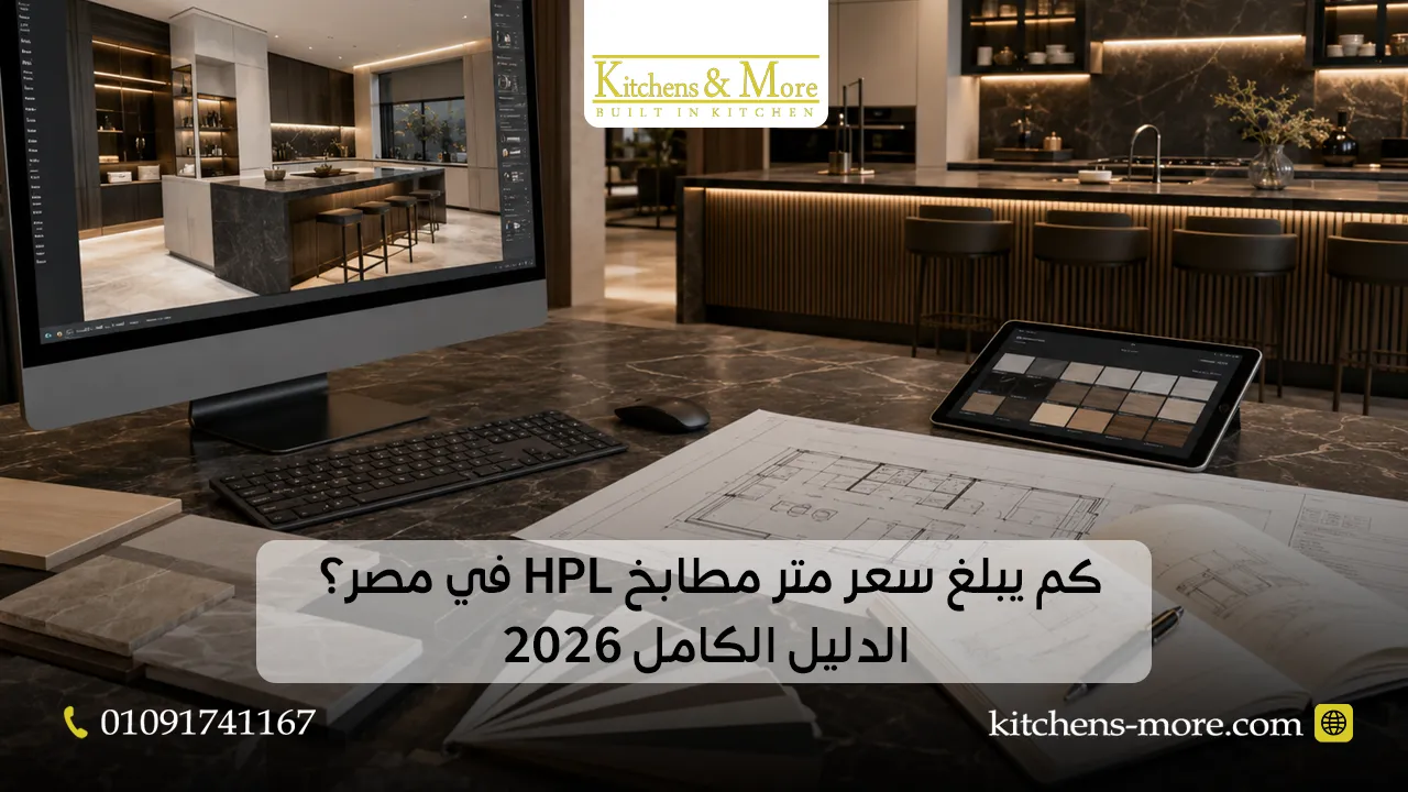 أفضل شركات تصميم المطابخ في مصر 2026 | الأسعار والخامات وخطوات التنفيذ