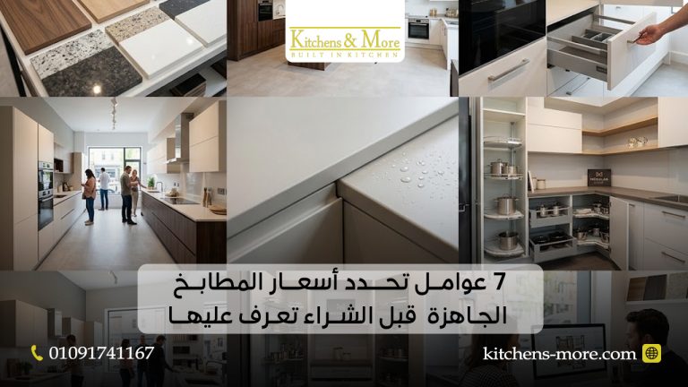 7 عوامل تحدد أسعار المطابخ الجاهزة قبل الشراء تعرف عليها